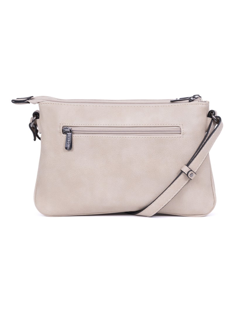 Sac porté travers GRACIEUSE Gris - Kiabi