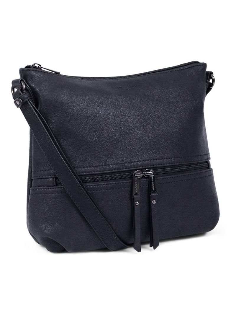 Sac porté travers GRACIEUSE Noir - Kiabi