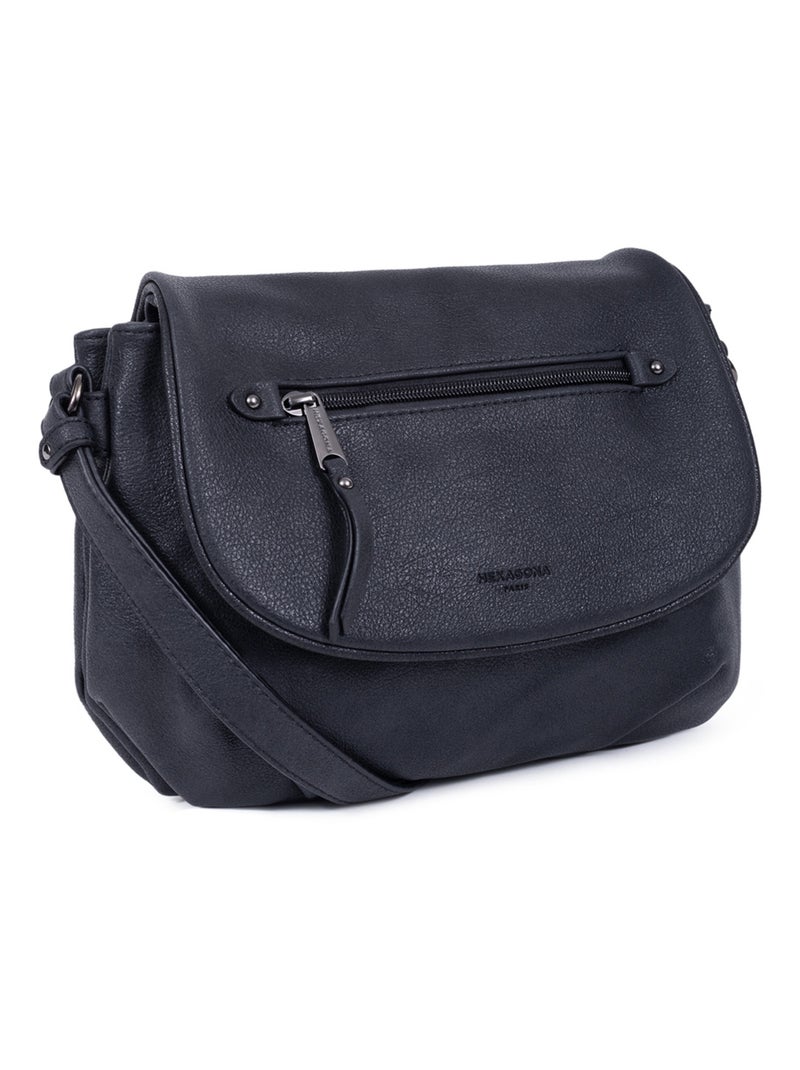 Sac porté travers GRACIEUSE Noir - Kiabi