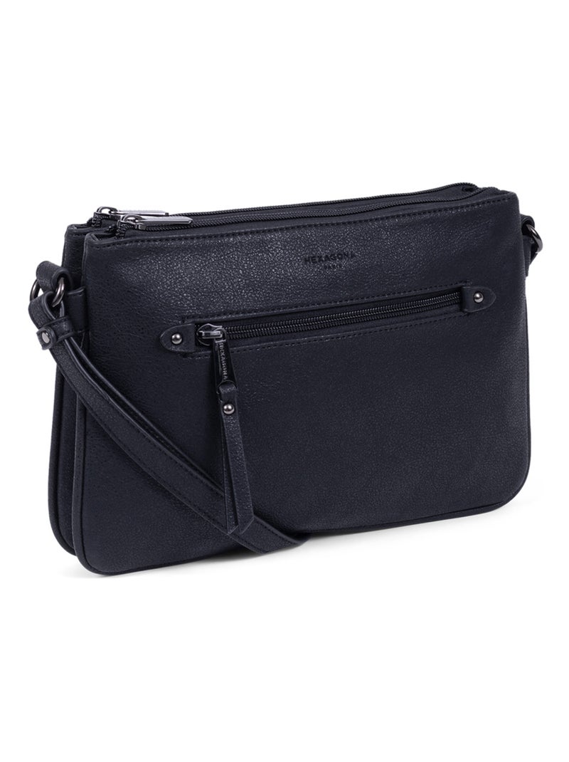 Sac porté travers GRACIEUSE Noir - Kiabi