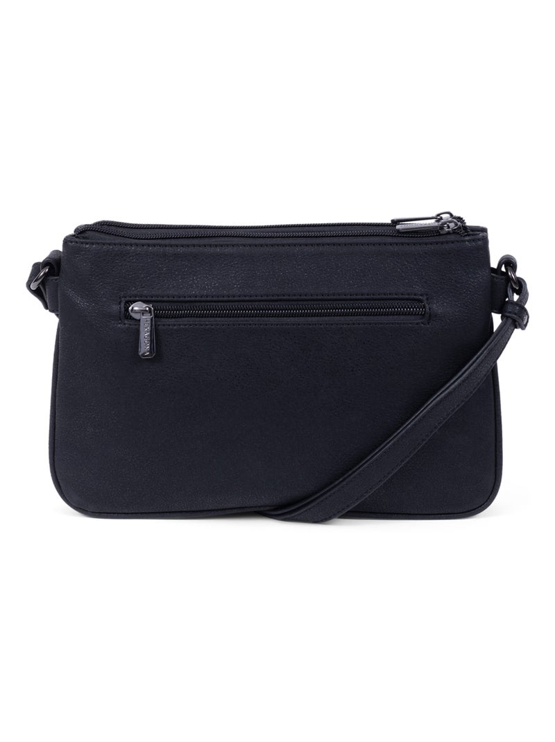 Sac porté travers GRACIEUSE Noir - Kiabi