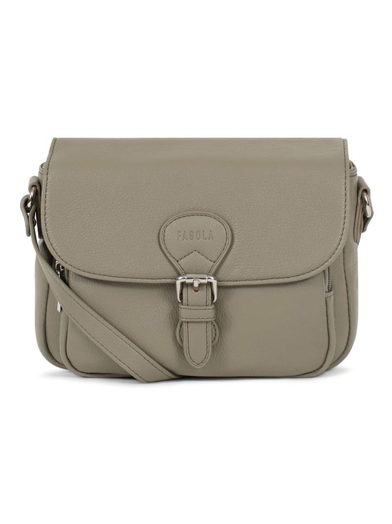 Sac porté travers Kaki - Kiabi