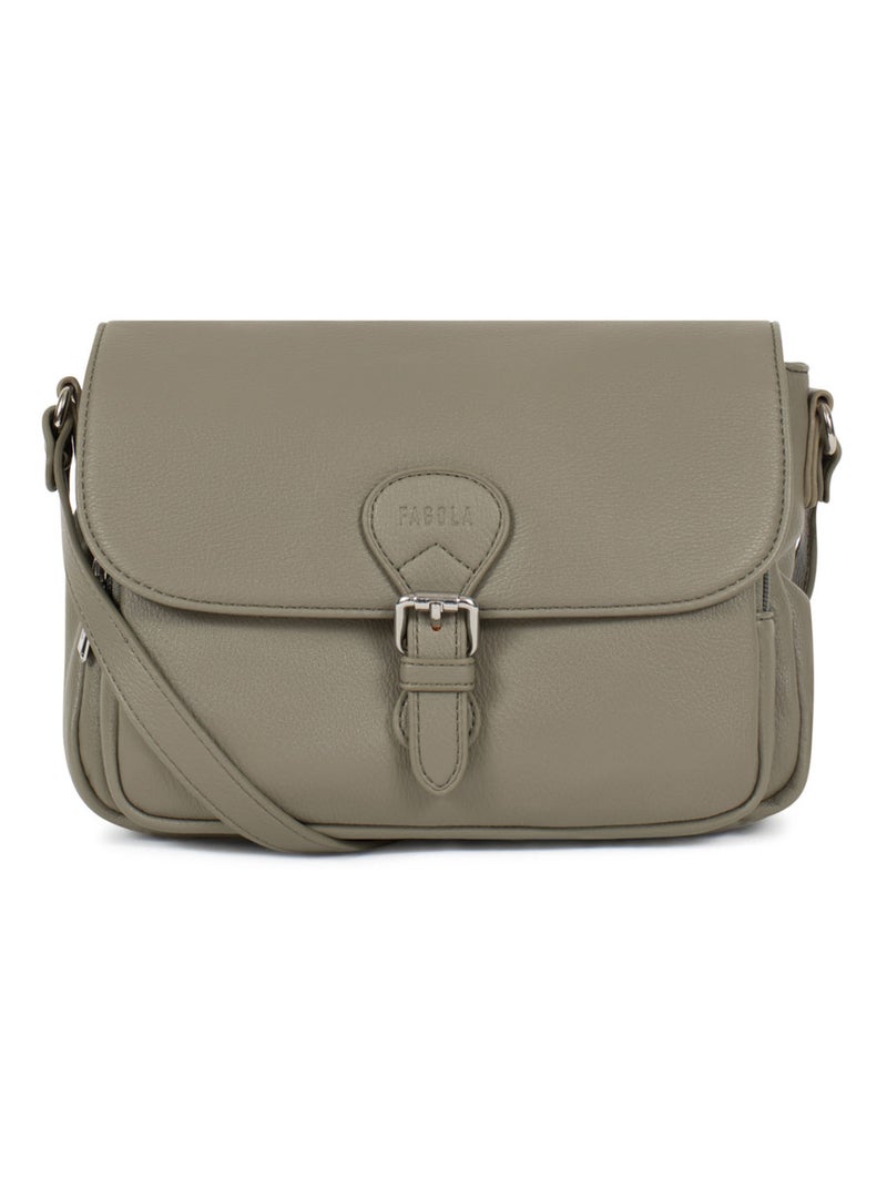 Sac porté travers Kaki - Kiabi