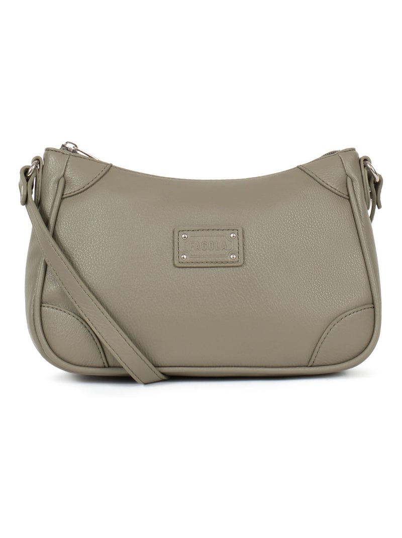 Sac porté travers Kaki - Kiabi