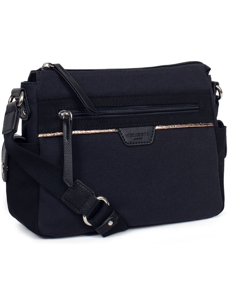 Sac porté travers KAYA Bleu nuit - Kiabi