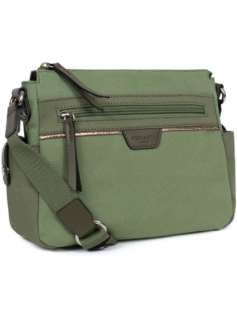 Sac porté travers KAYA Kaki - Kiabi