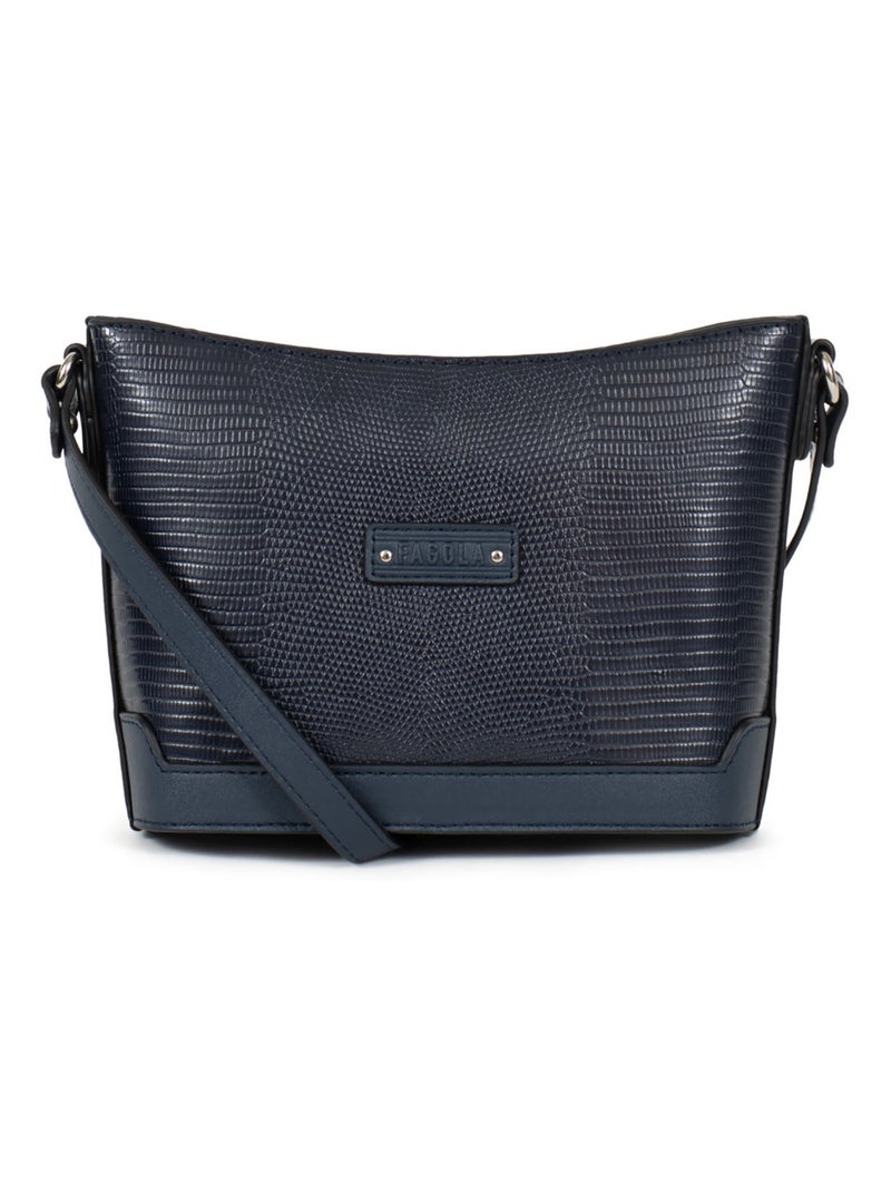 Sac porté travers Maria Femme Bleu marine - Kiabi