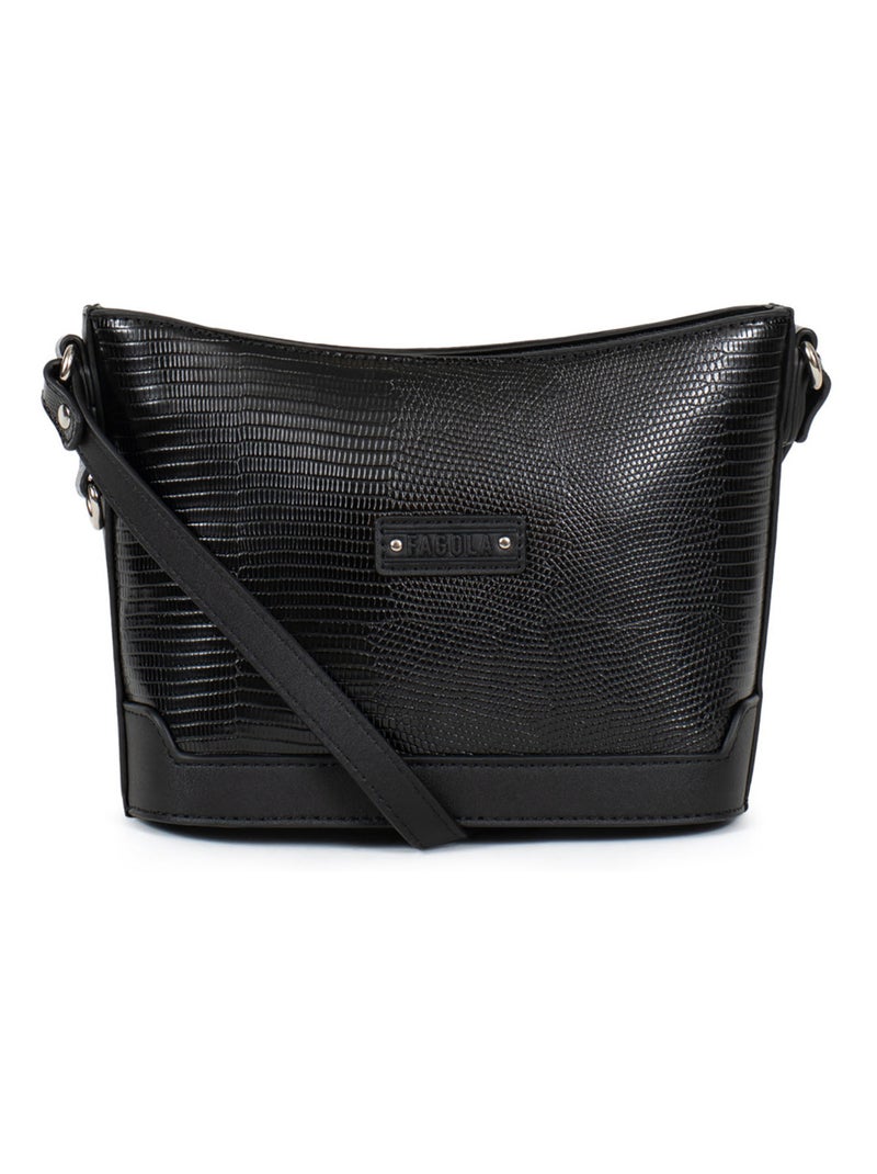 Sac porté travers Maria Femme Noir - Kiabi