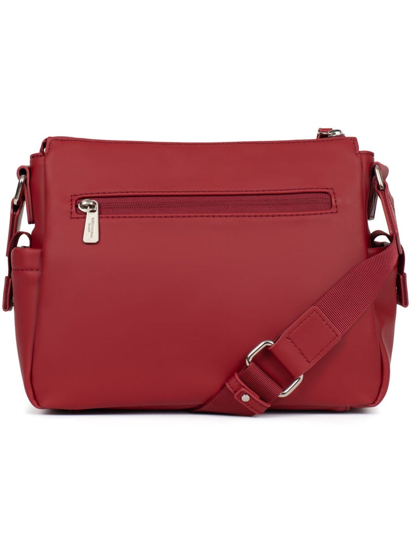 Sac porté travers NAMI Rouge foncé - Kiabi