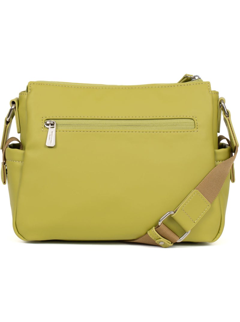 Sac porté travers NAMI Vert anis - Kiabi