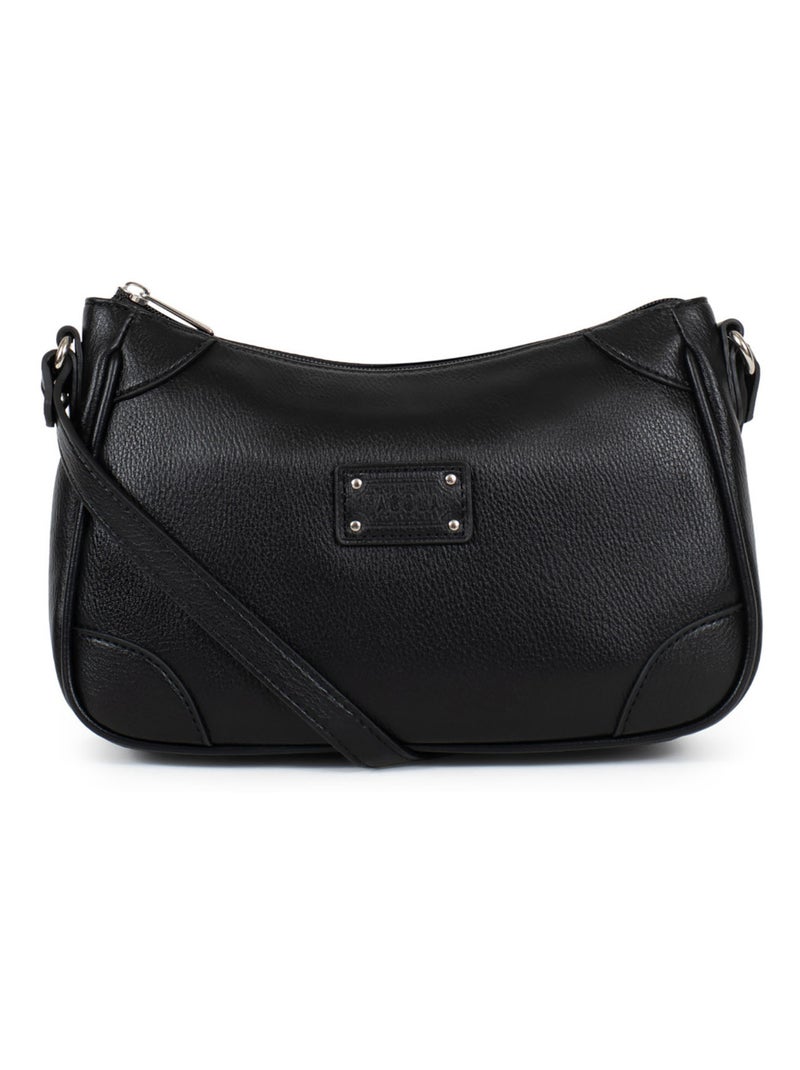 Sac porté travers Noir - Kiabi