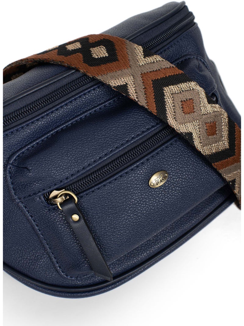 Sac porté travers RONDA Bleu marine - Kiabi
