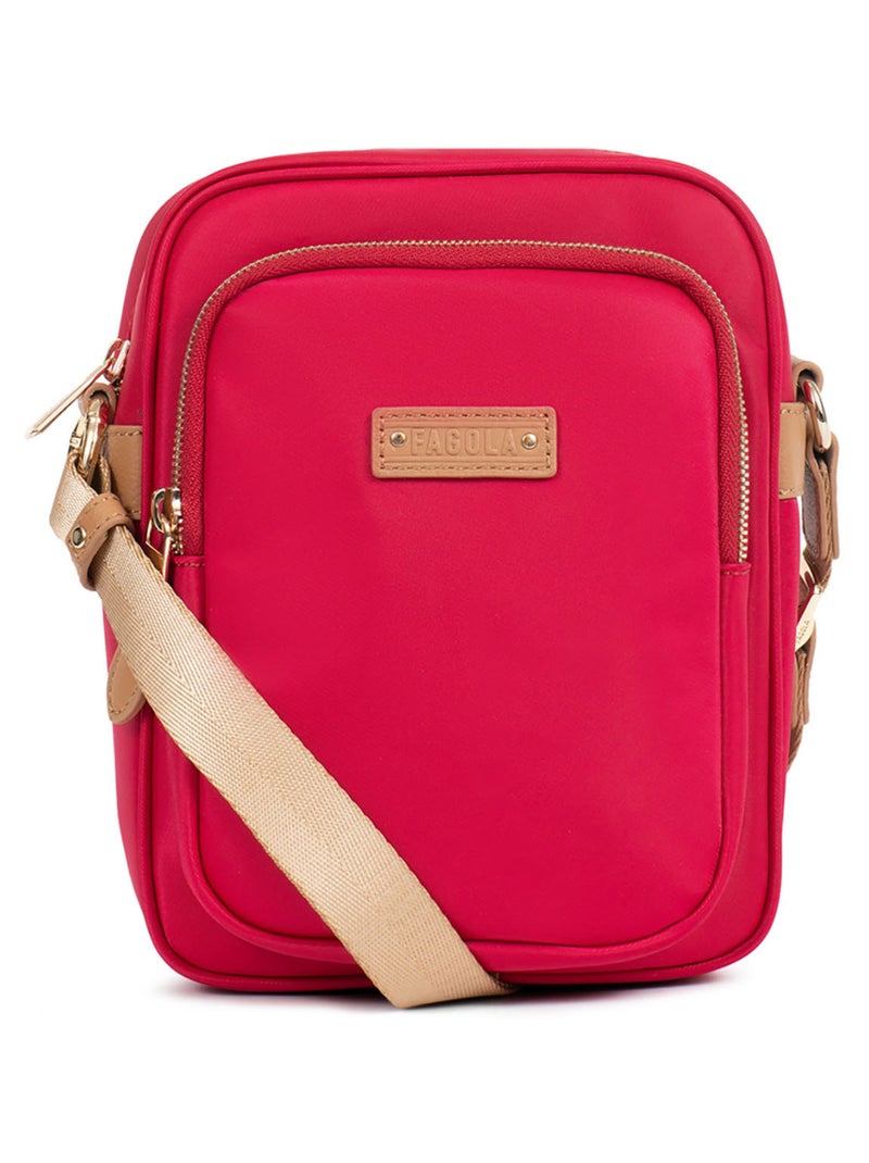 Sac porté travers Rouge - Kiabi