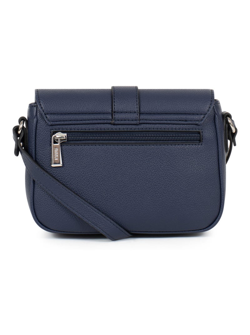 Sac porté travers Stella Femme Être au vert  | FAGOLA Bleu marine - Kiabi