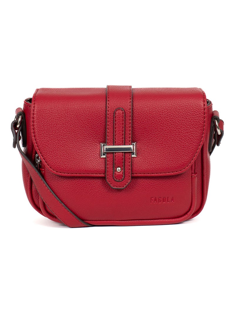 Sac porté travers Stella Femme Rouge carmin - Kiabi