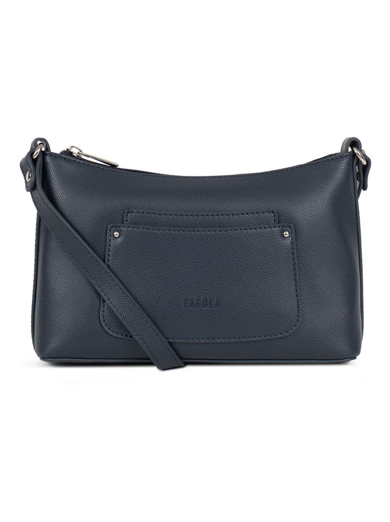 Sac porté travers Tessa Femme Bleu nuit - Kiabi