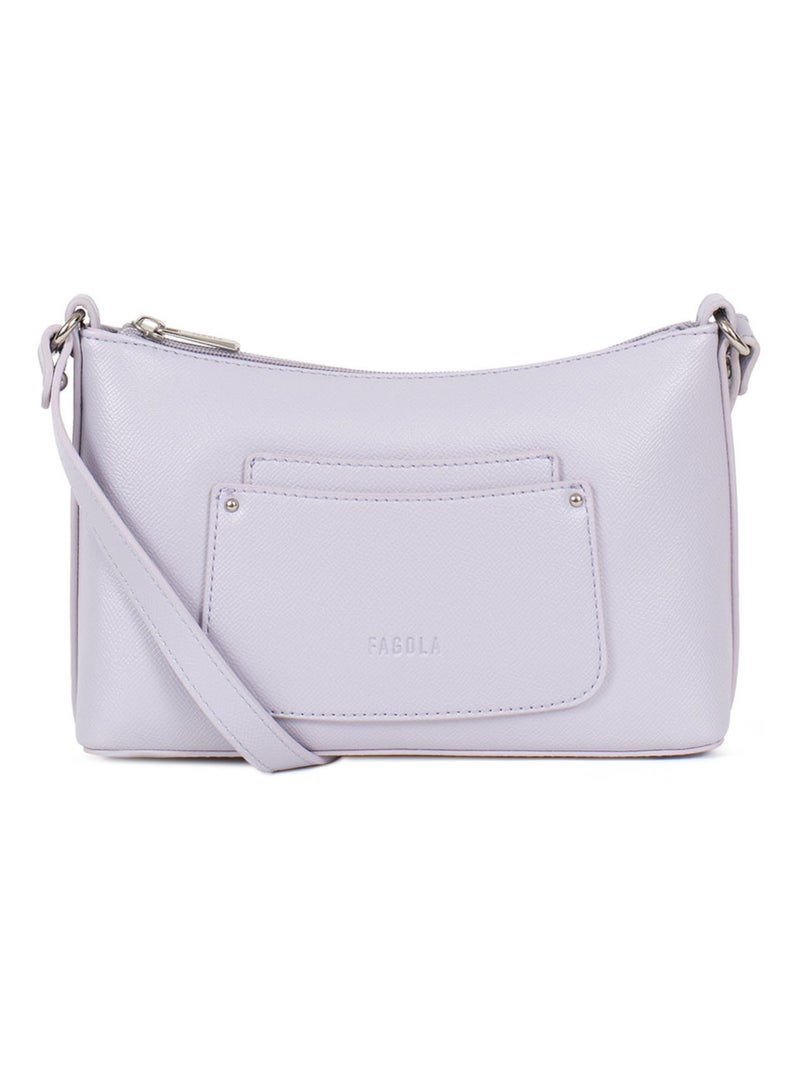 Sac porté travers Tessa Femme Mauve lilas - Kiabi