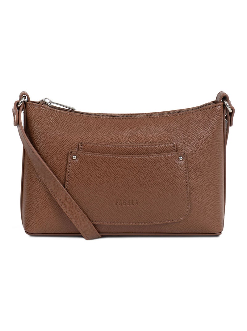 Sac porté travers Tessa Femme Terracotta - Kiabi