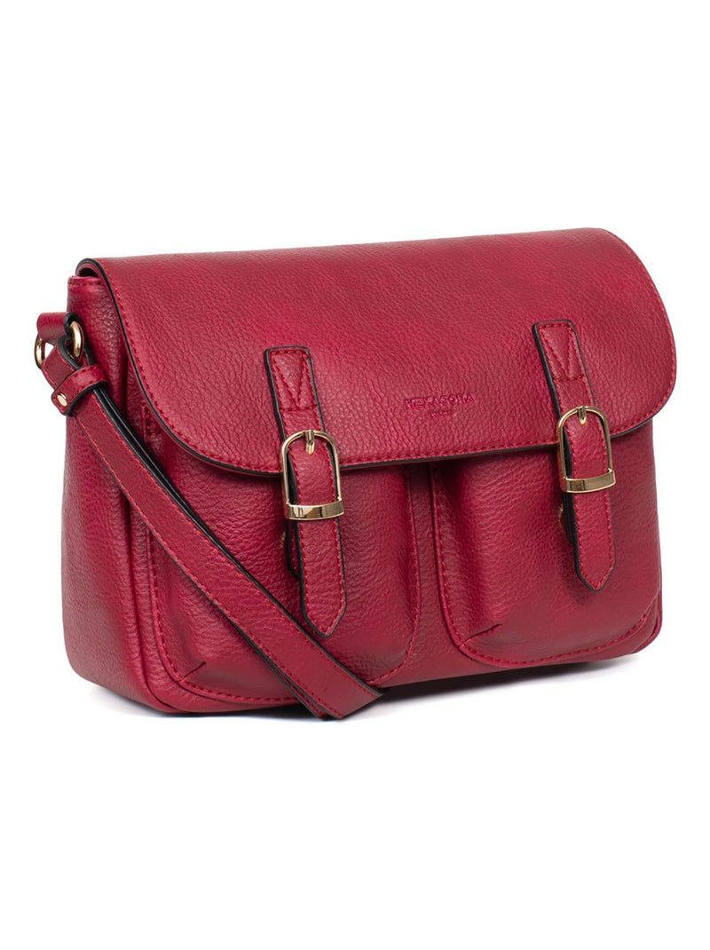 Sac porté travers TOSCANE Framboise - Kiabi
