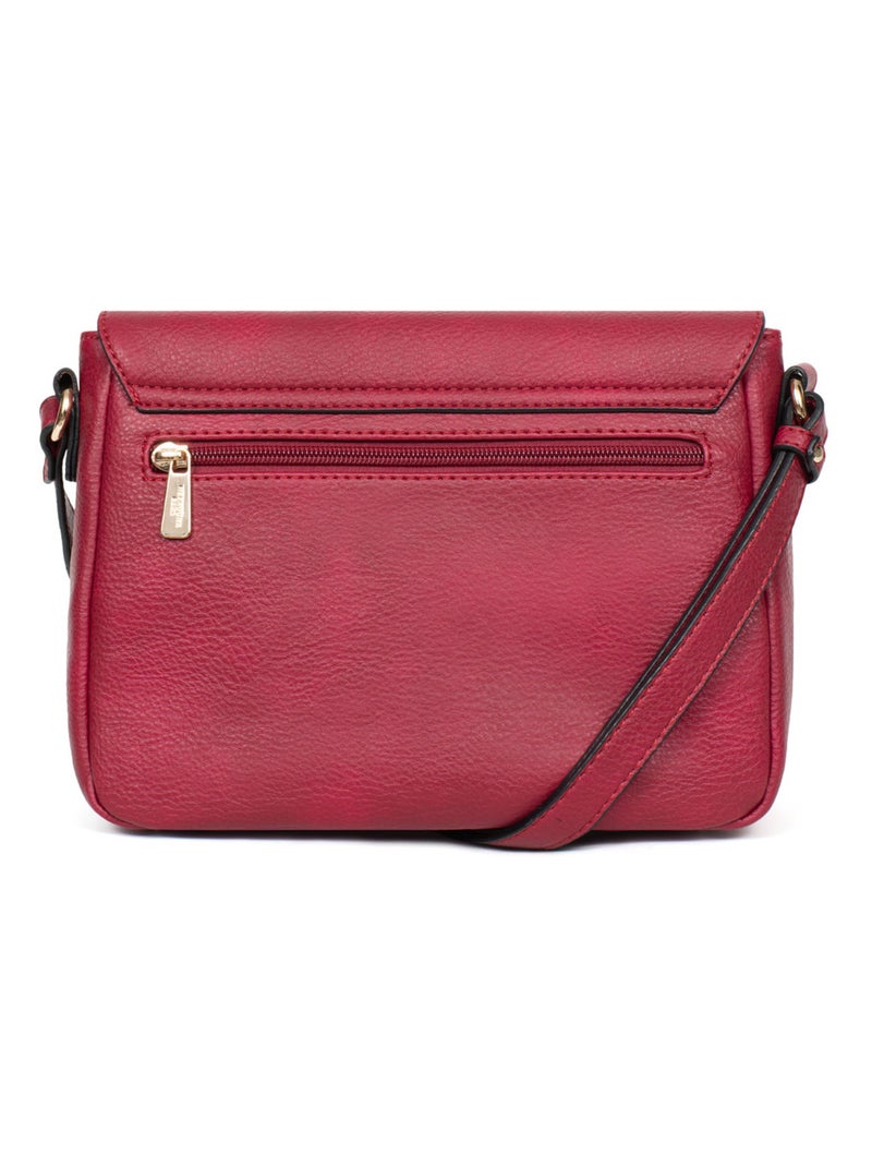 Sac porté travers TOSCANE Framboise - Kiabi