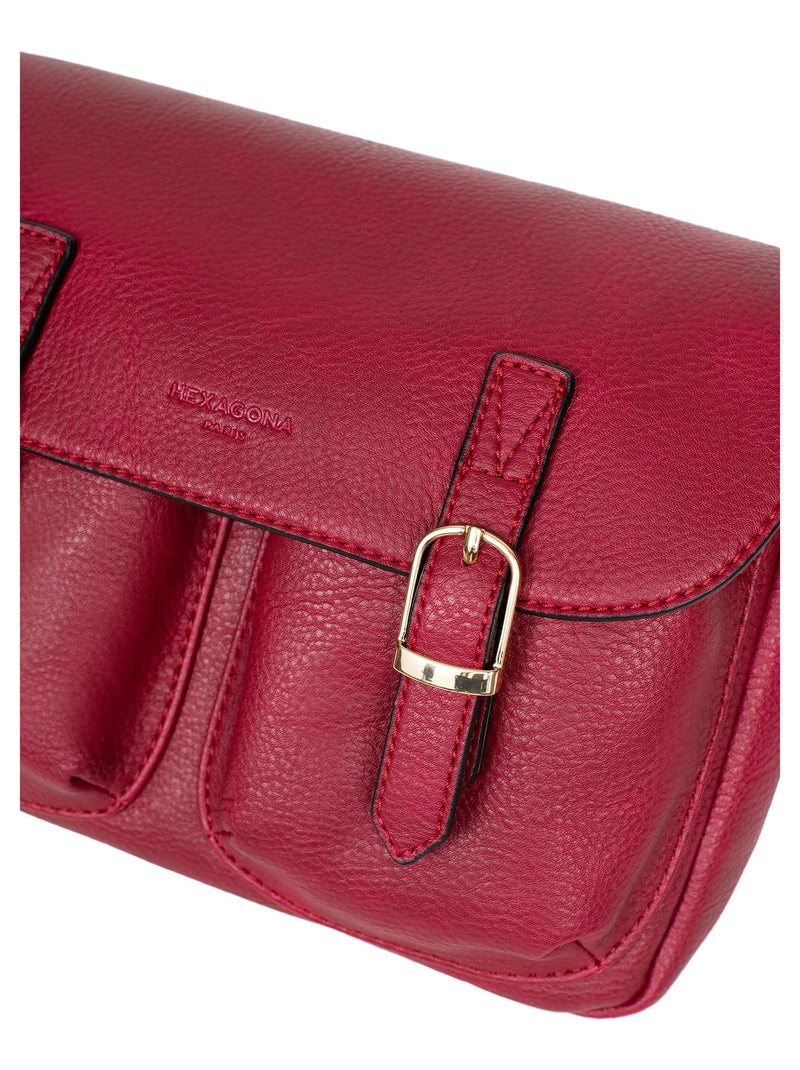 Sac porté travers TOSCANE Framboise - Kiabi