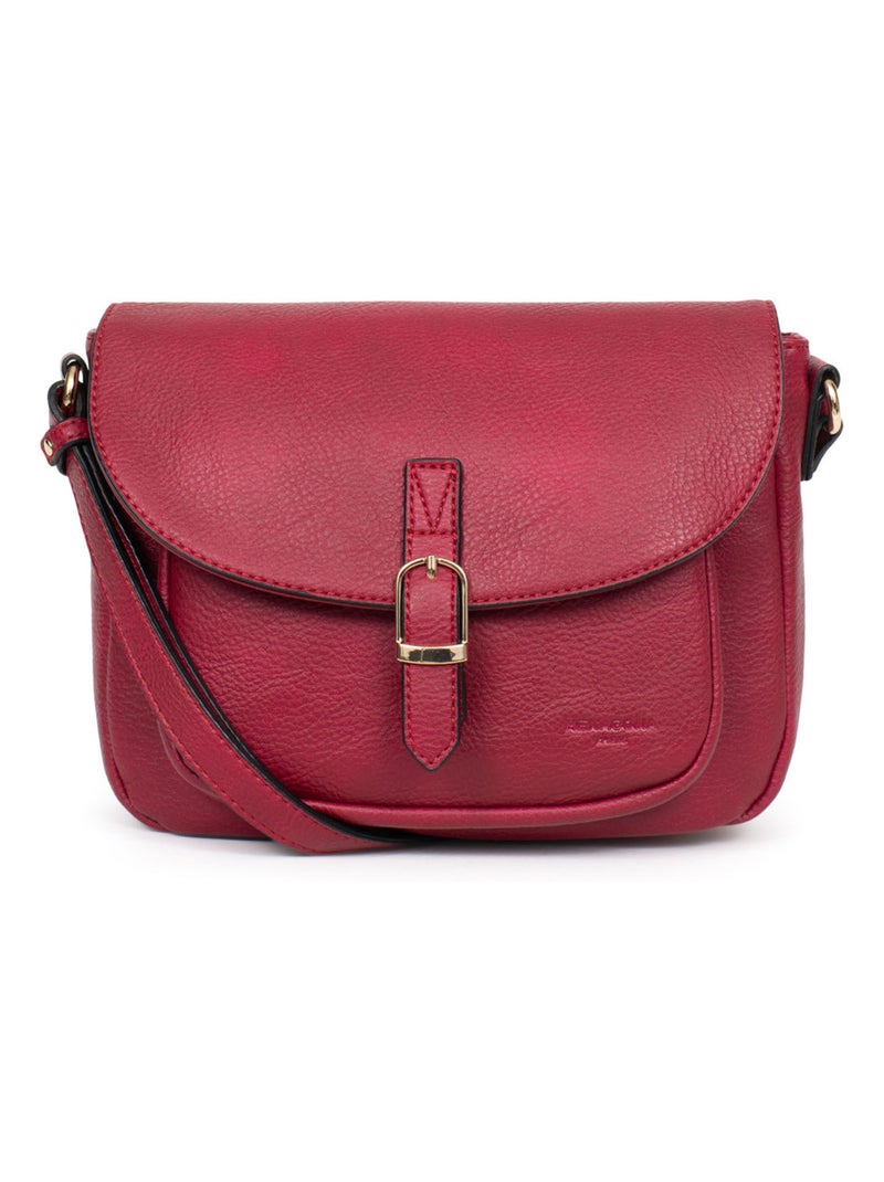 Sac porté travers TOSCANE Framboise - Kiabi