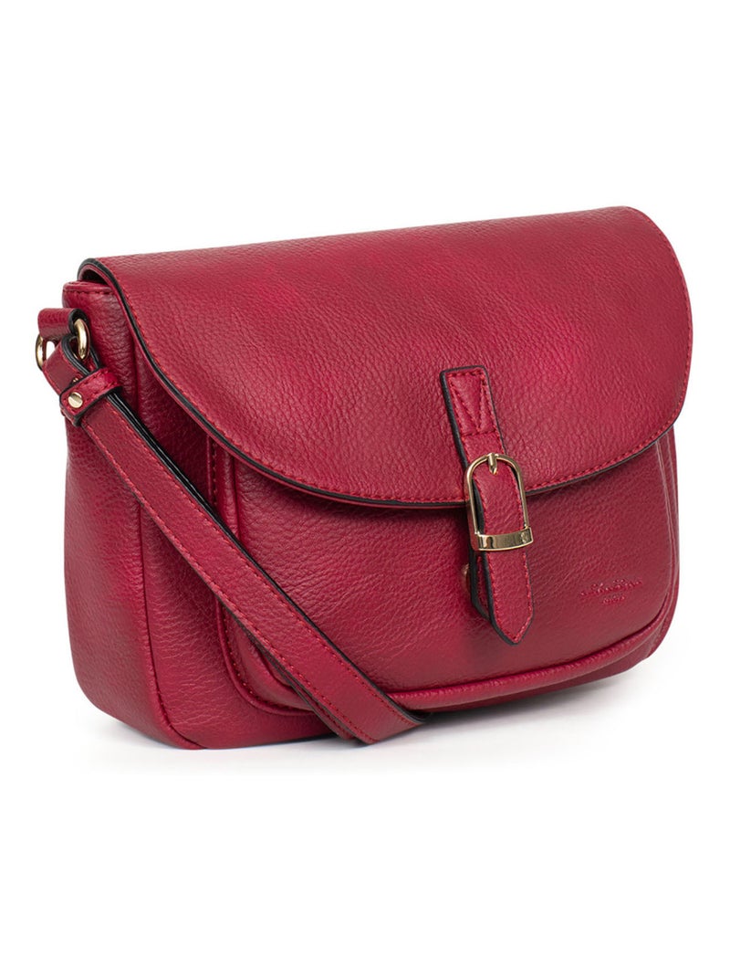 Sac porté travers TOSCANE Framboise - Kiabi