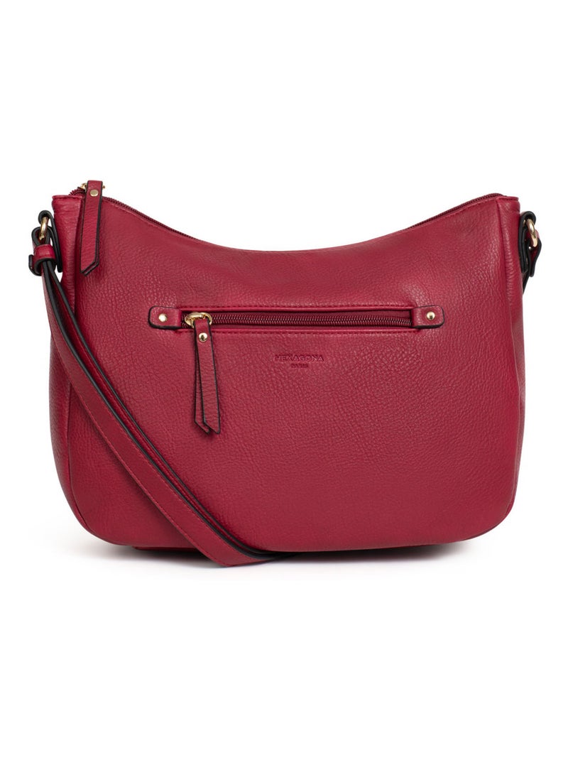 Sac porté travers TOSCANE Framboise - Kiabi