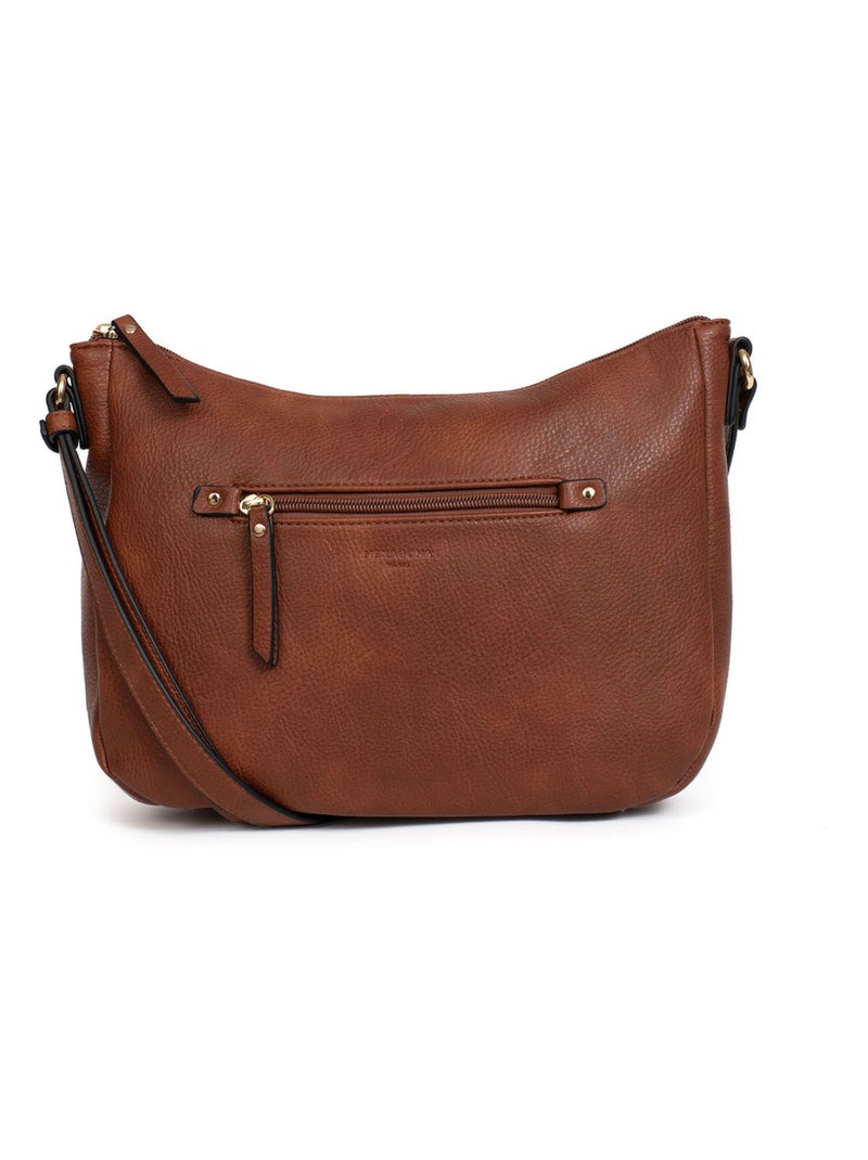 Sac porté travers TOSCANE Marron foncé - Kiabi