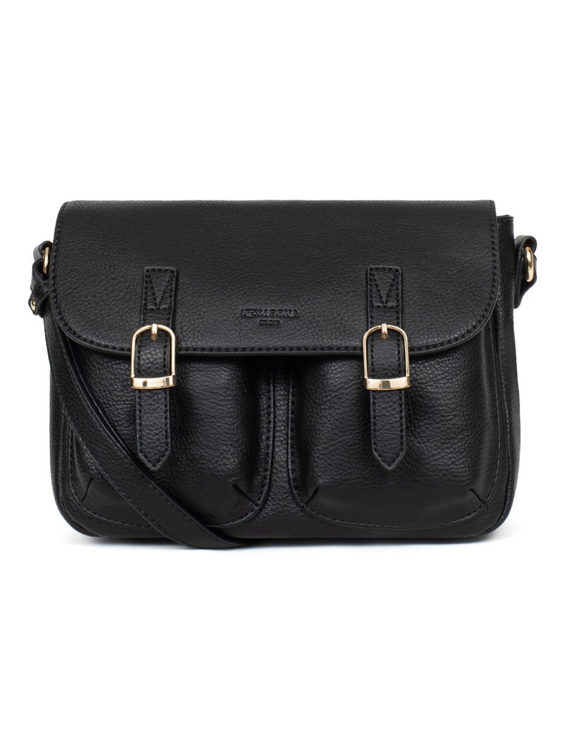 Sac porté travers TOSCANE Noir - Kiabi