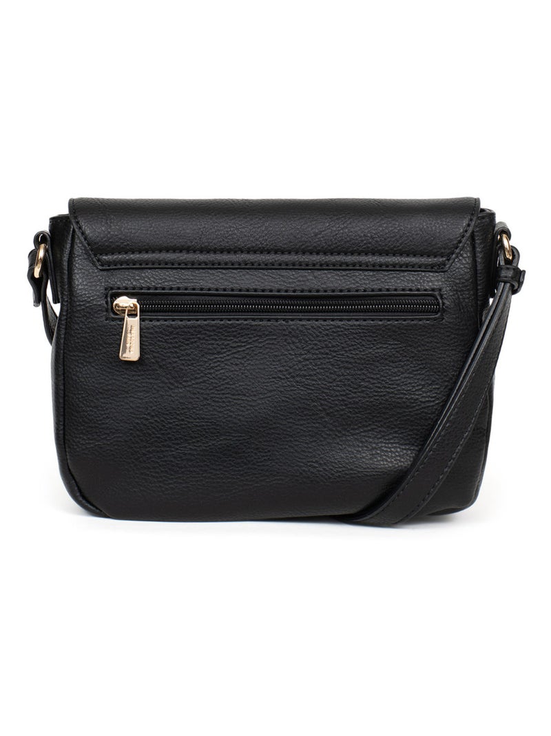 Sac porté travers TOSCANE Noir - Kiabi