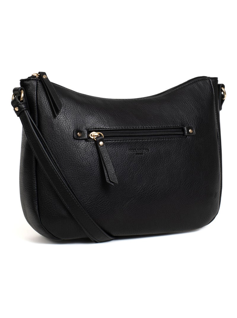 Sac porté travers TOSCANE Noir - Kiabi