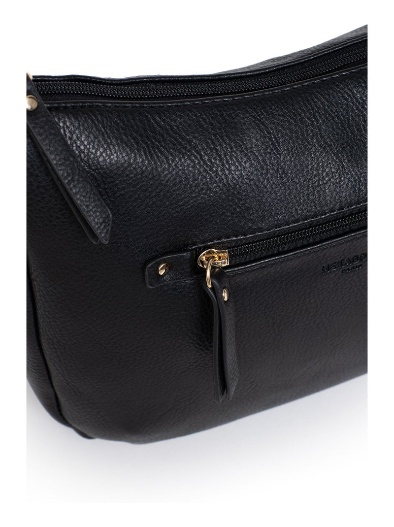 Sac porté travers TOSCANE Noir - Kiabi