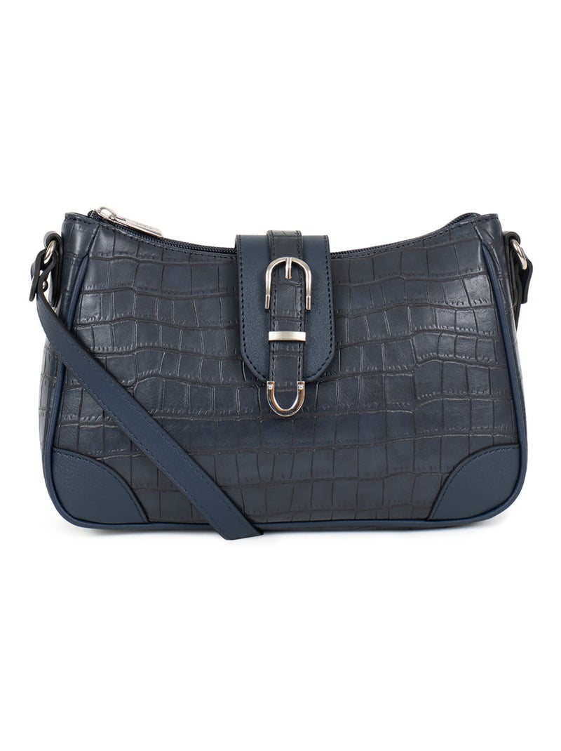 Sac porté travers Véra Femme Bleu marine - Kiabi