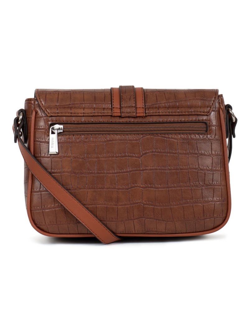 Sac porté travers Véra Femme Fêtes des mères  | FAGOLA Marron - Kiabi
