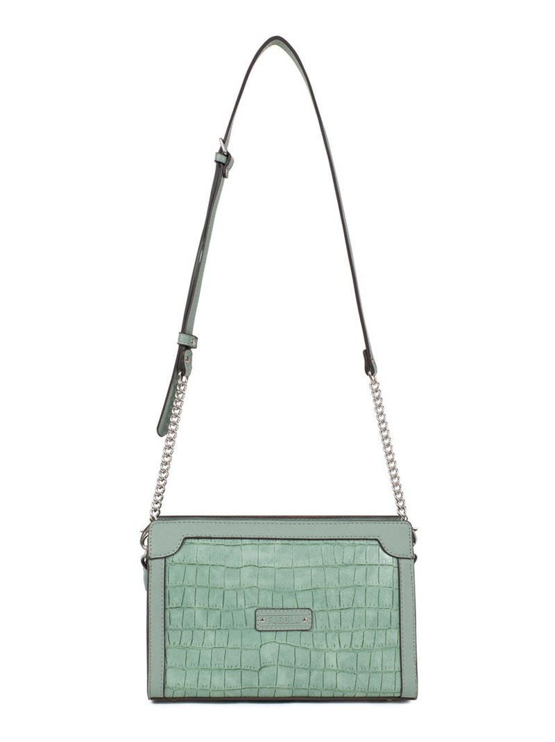 Sac porté travers Véra Femme Menthe - Kiabi