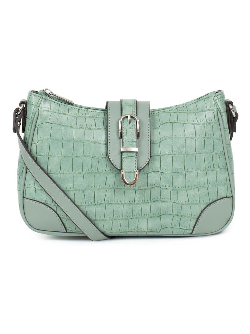 Sac porté travers Véra Femme Menthe - Kiabi