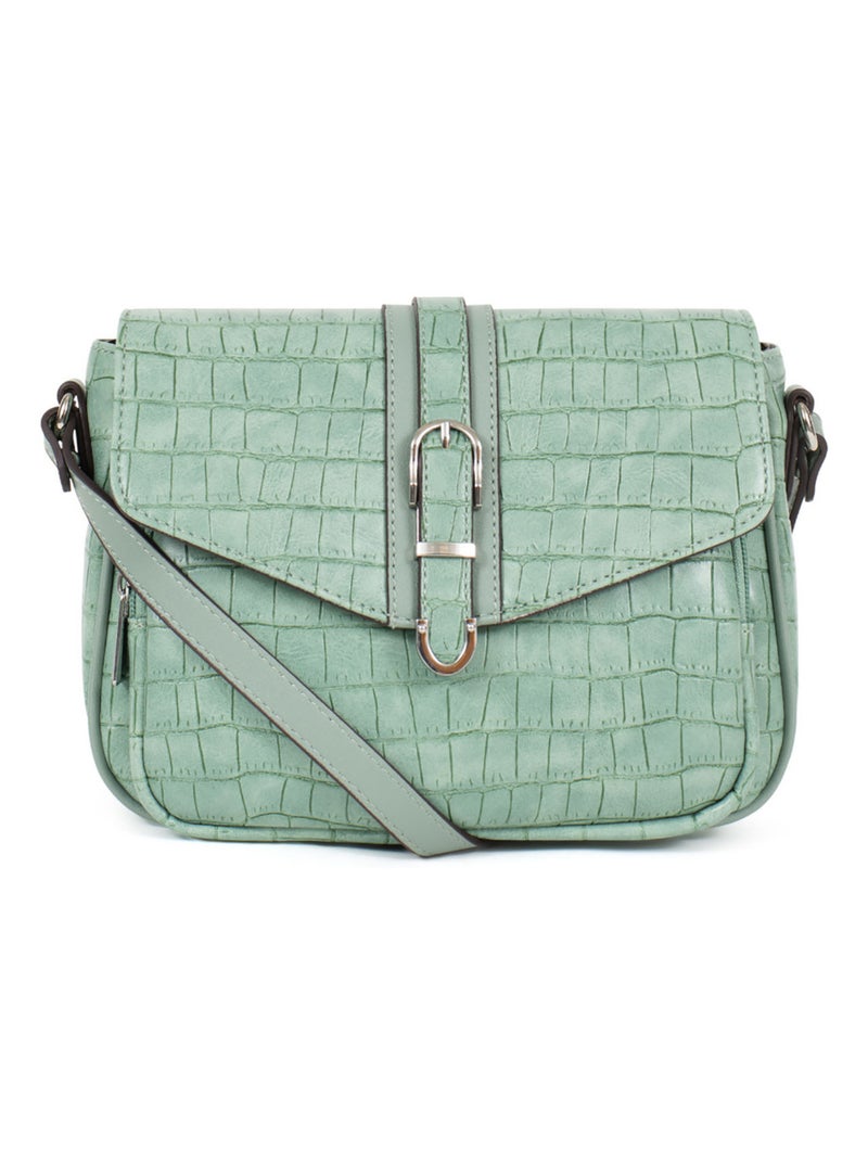 Sac porté travers Véra Femme Menthe - Kiabi