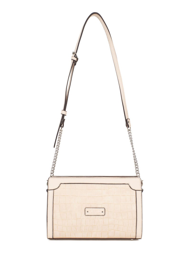 Sac porté travers Véra Femme Nude - Kiabi