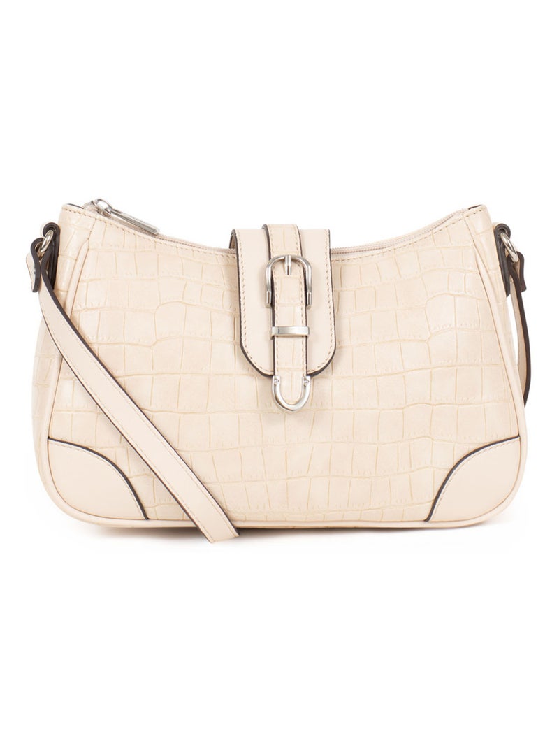 Sac porté travers Véra Femme Nude - Kiabi