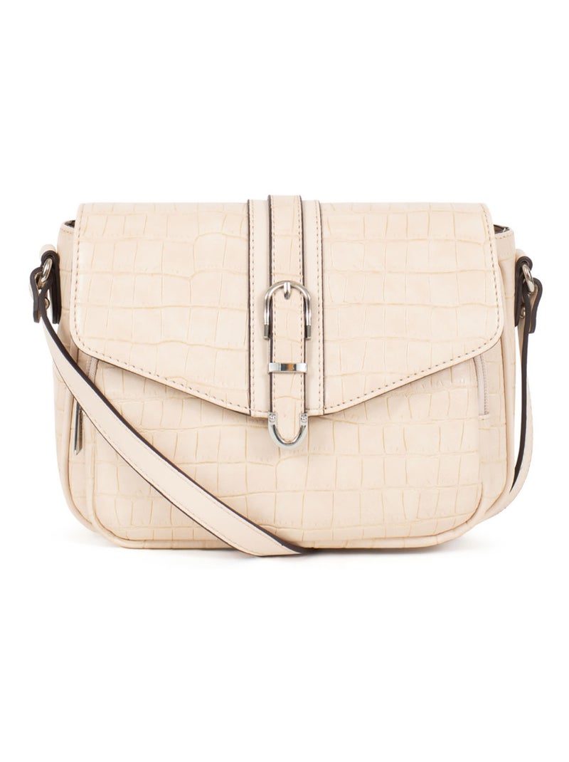 Sac porté travers Véra Femme Nude - Kiabi