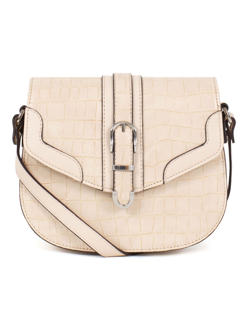 Sac porté travers Véra Femme Nude - Kiabi