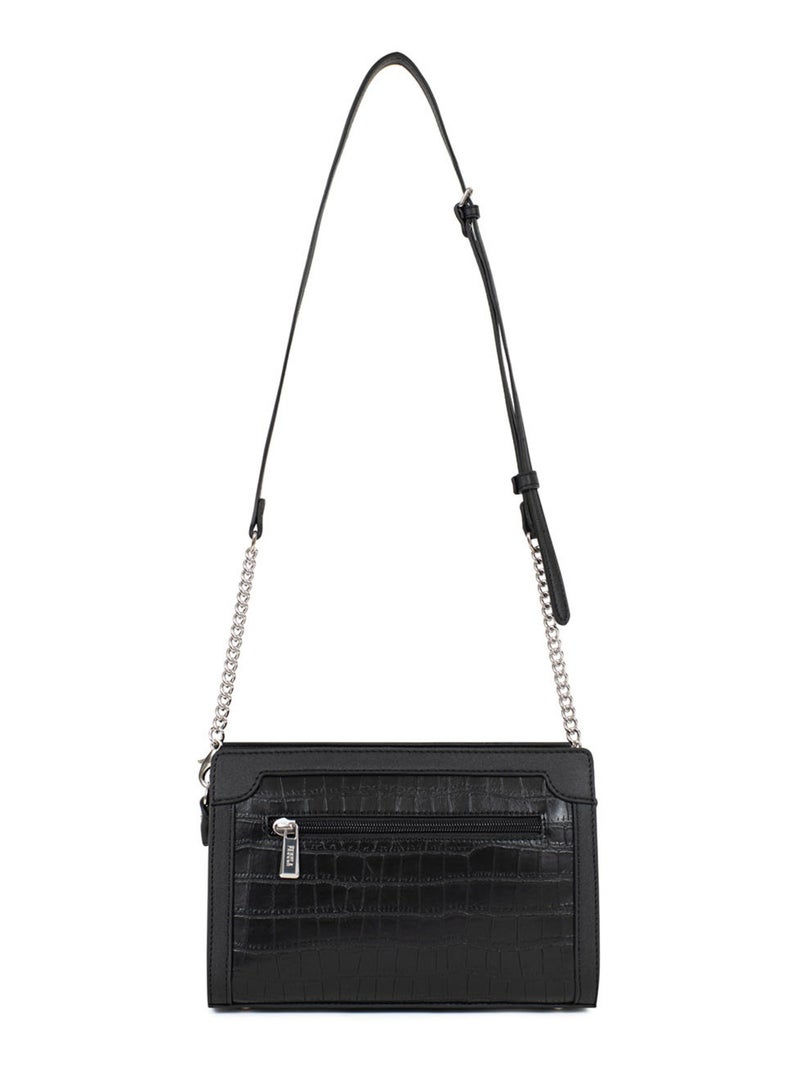 Sac porté travers Véra Femme Sélection cadeaux pour Elle  | FAGOLA Noir - Kiabi