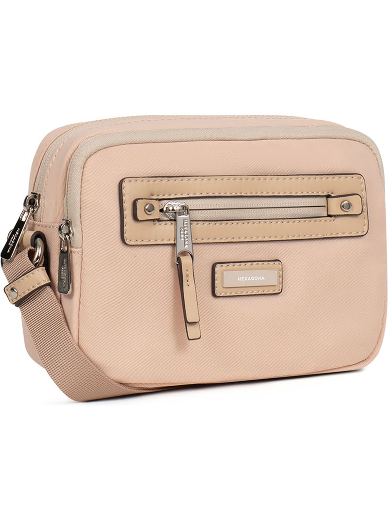 Sac porté travers YONA Beige - Kiabi
