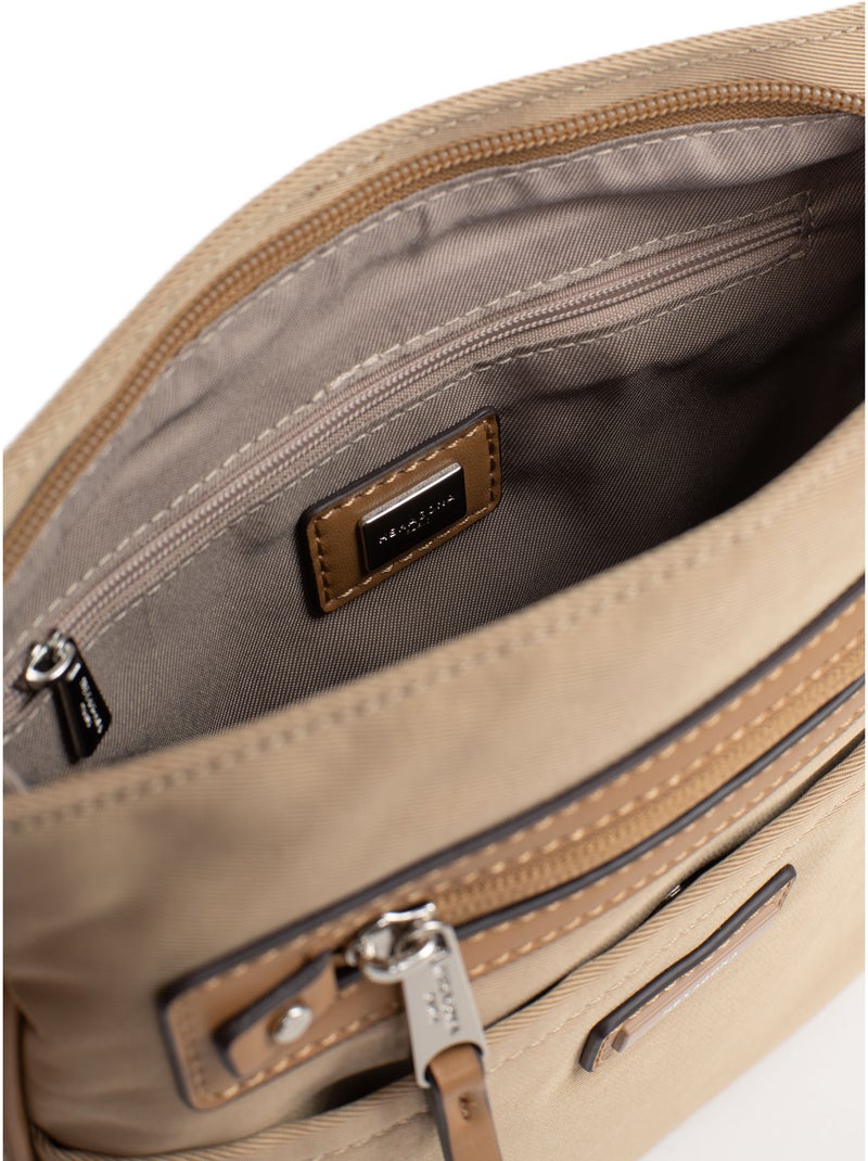 Sac porté travers YONA Beige sable - Kiabi