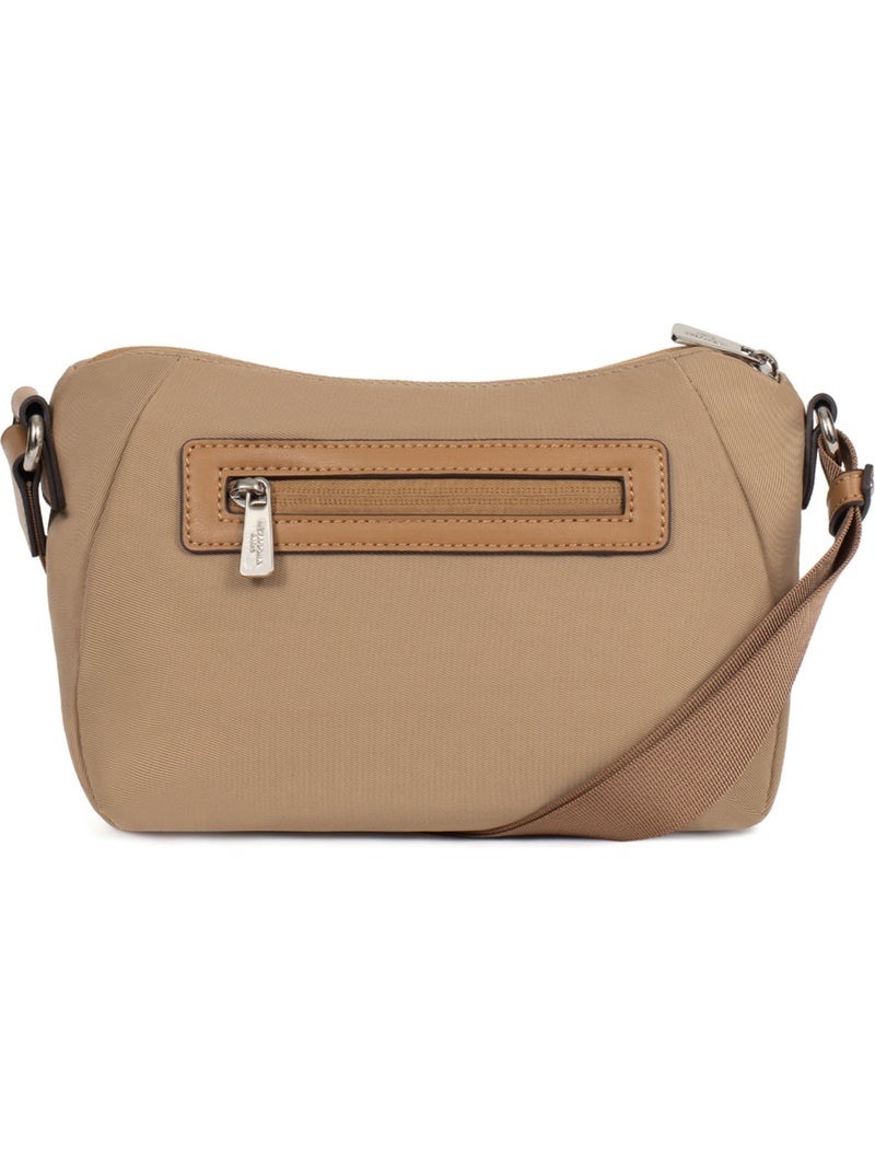 Sac porté travers YONA Beige sable - Kiabi