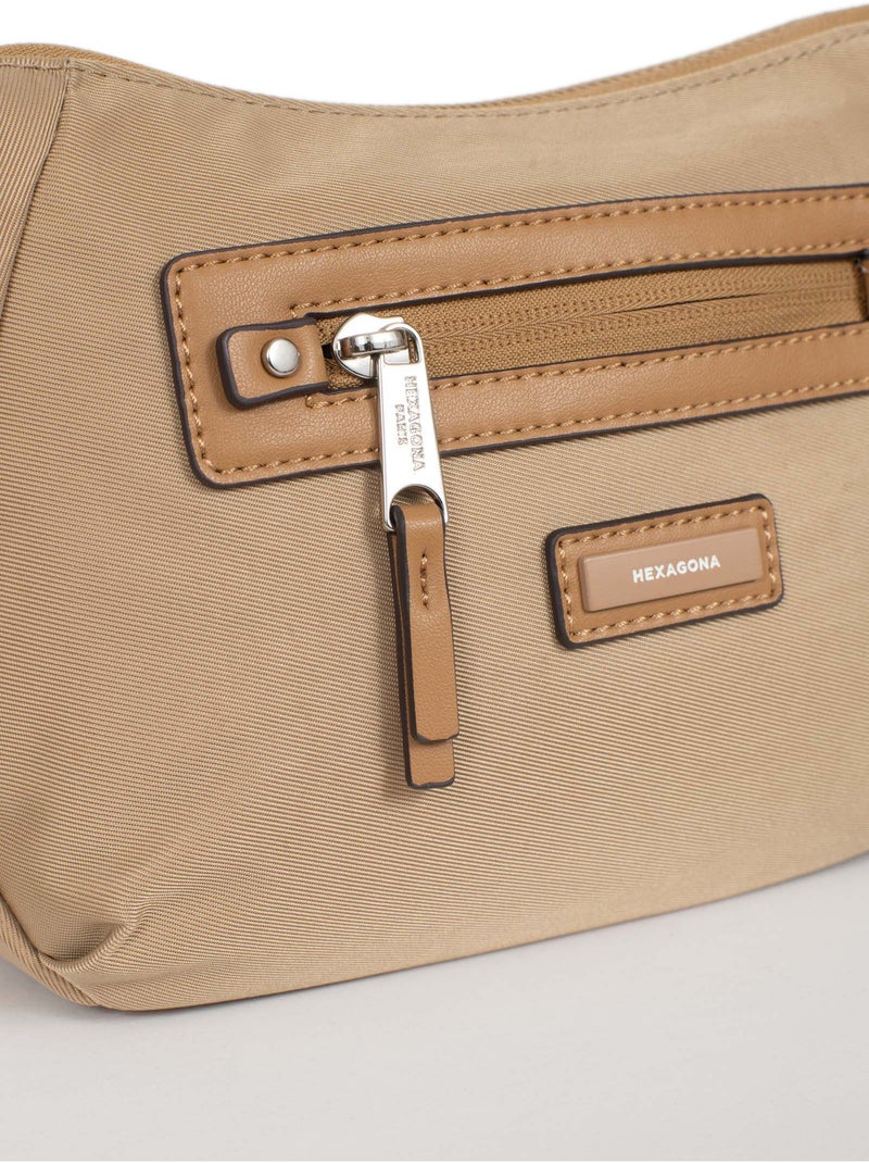 Sac porté travers YONA Beige sable - Kiabi