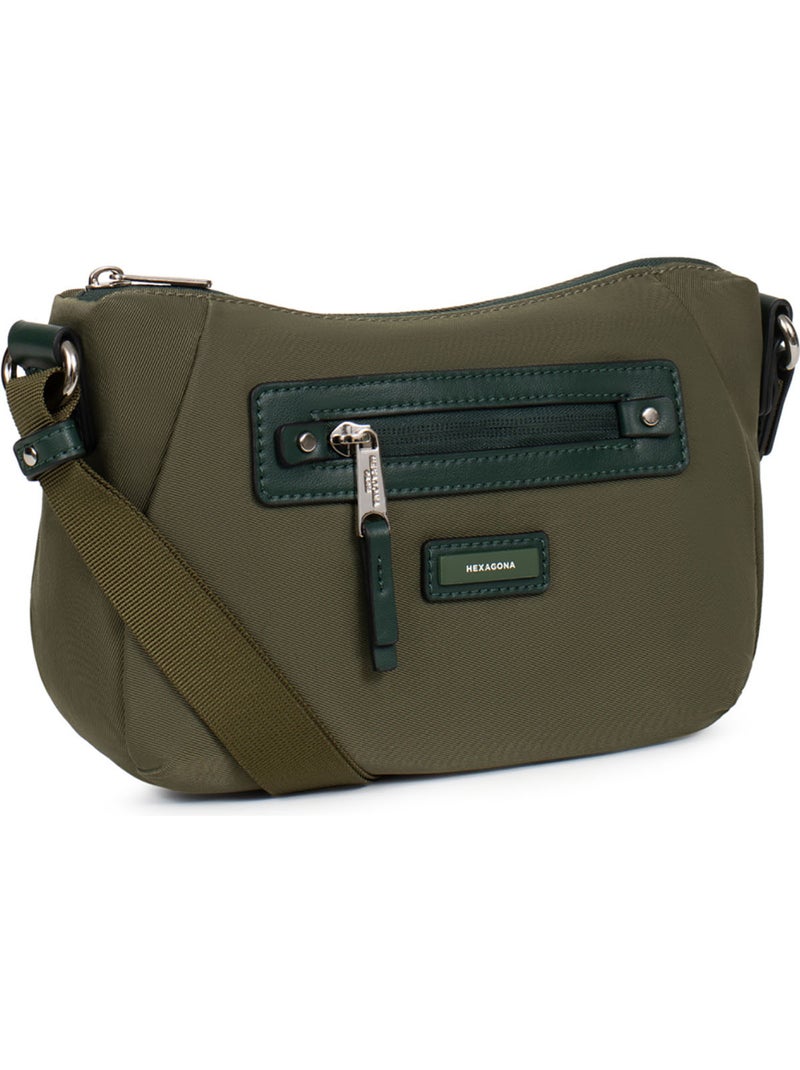 Sac porté travers YONA Kaki - Kiabi