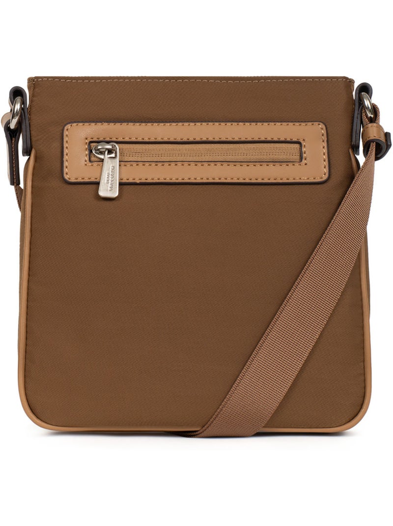 Sac porté travers YONA Noir Doré - Kiabi