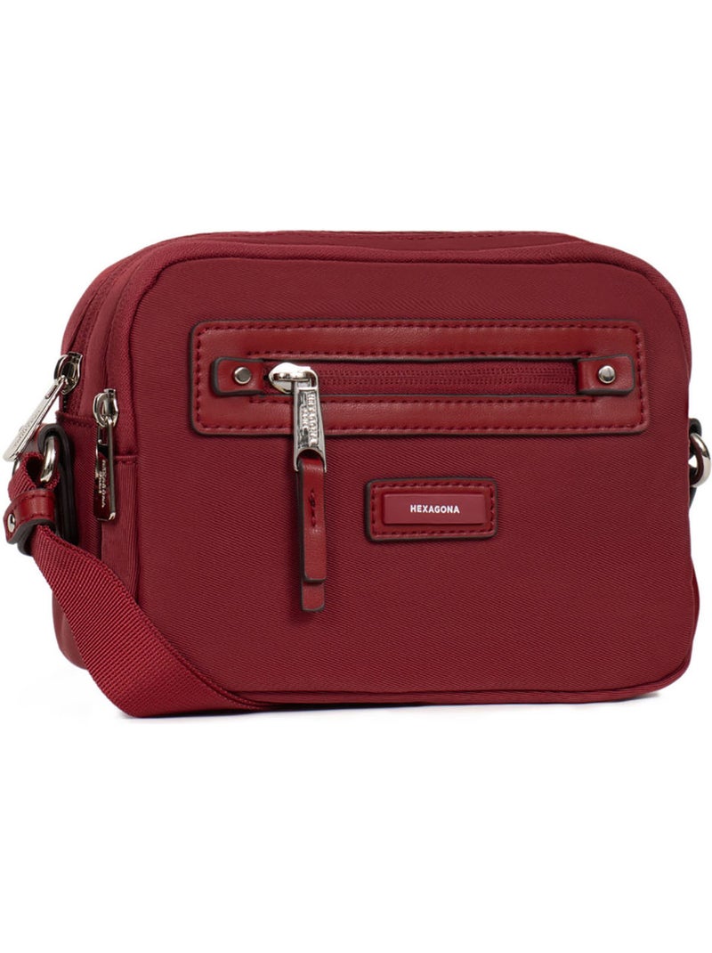 Sac porté travers YONA Rouge carmin - Kiabi